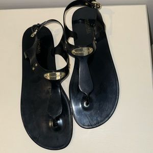 Michael Kors jelly sandals